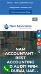 Mobile Screenshot of namaccountants.com